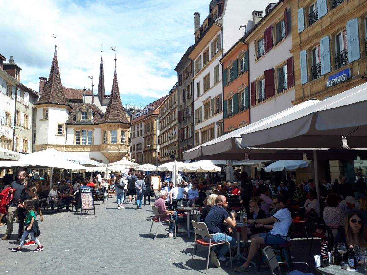 La Crique De L'Evole Leilighet Neuchâtel Eksteriør bilde